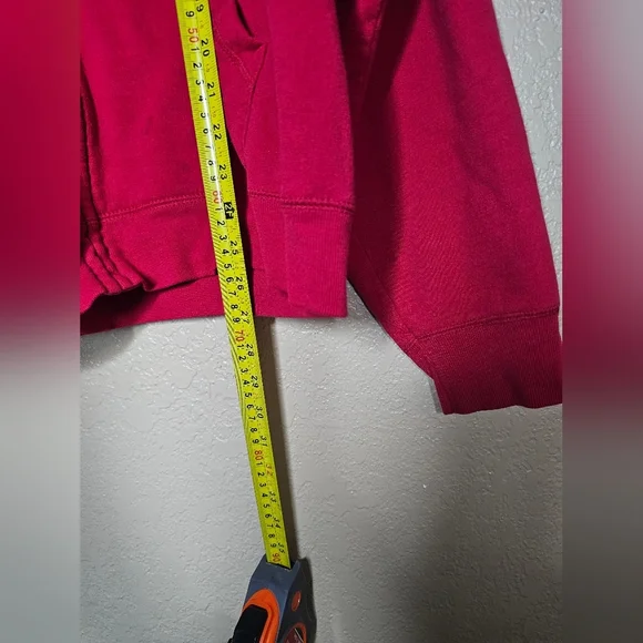 HANES Women's  Size XL Washington State Cougars‎ Hoodie Red Sweatshirt - Picture 5 of 7